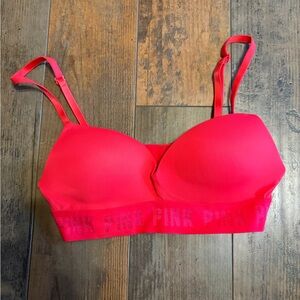 Women’s Victoria’s Secret PINK red wear everywhere bra size small